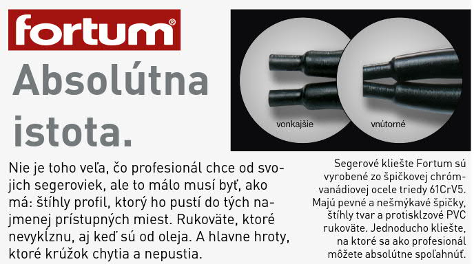 kliešte segerové fortum